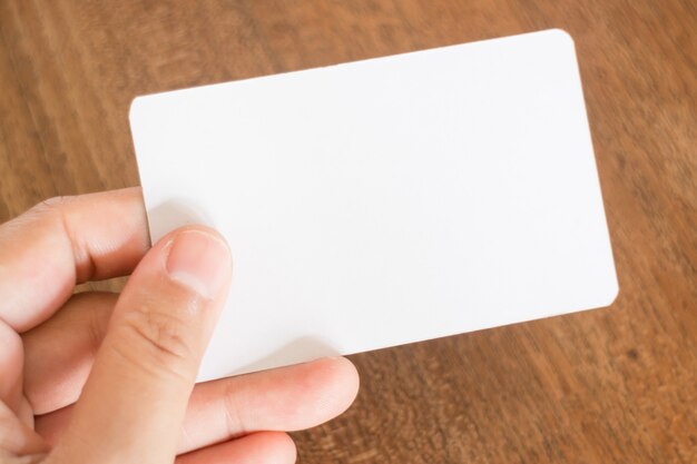 Id Card On Table